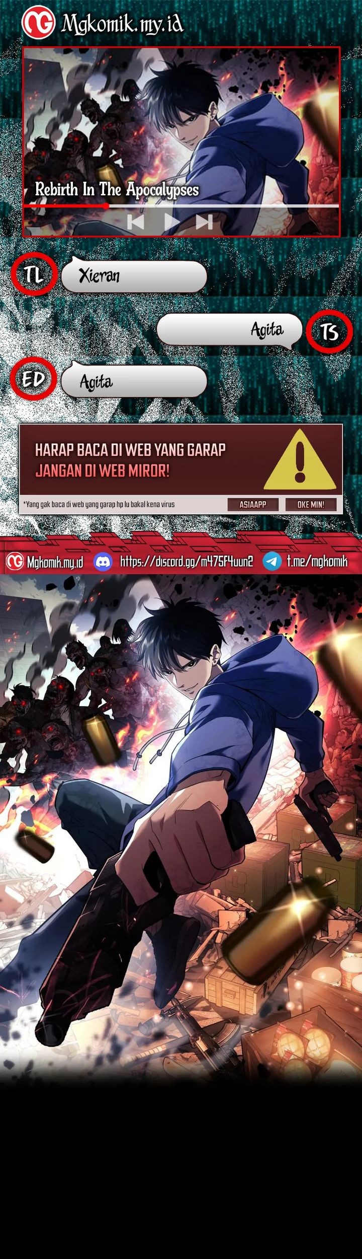 Rebirth in the Apocalypse: I Reach the Top by Opening Boxes Chapter 57 - halaman 1