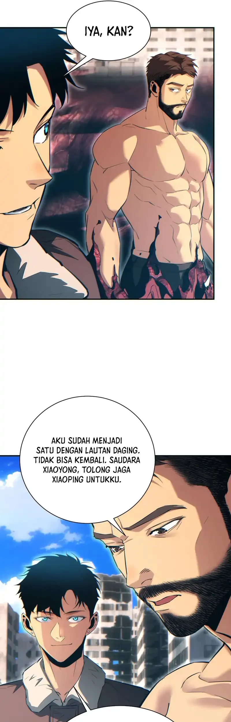 Rebirth in the Apocalypse: I Reach the Top by Opening Boxes Chapter 66 - halaman 21