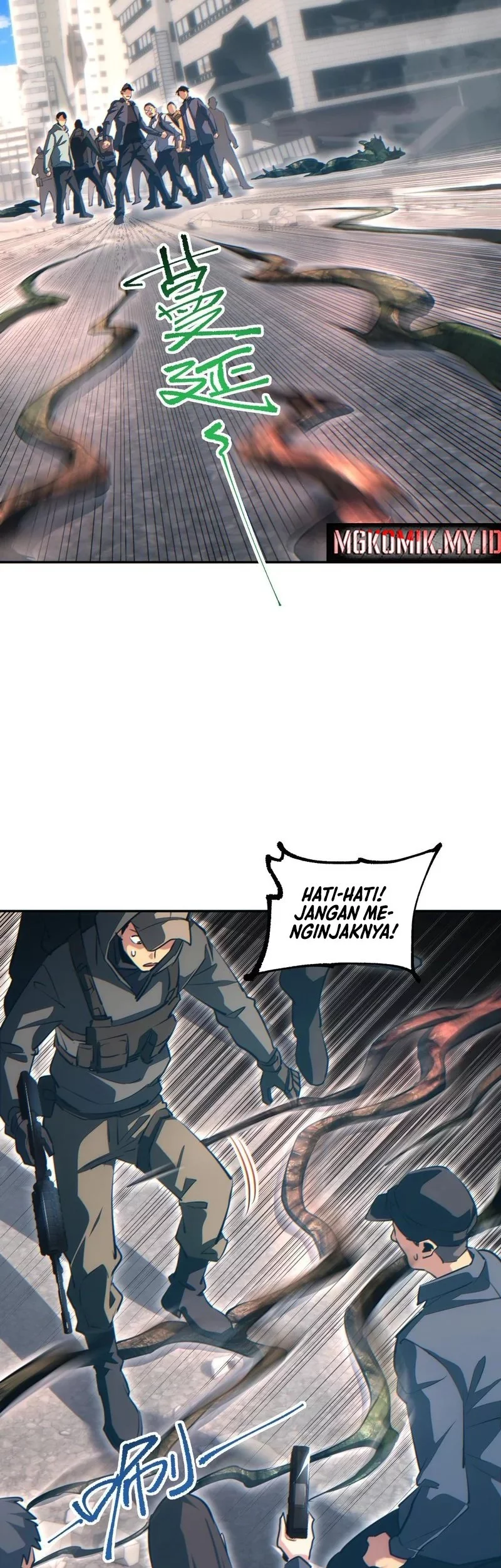 Rebirth in the Apocalypse: I Reach the Top by Opening Boxes Chapter 67 - halaman 19