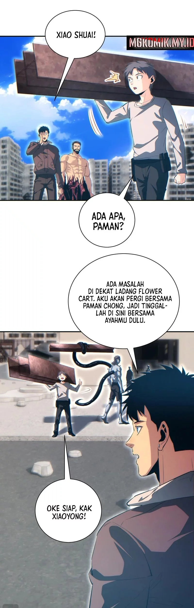 Rebirth in the Apocalypse: I Reach the Top by Opening Boxes Chapter 67 - halaman 42