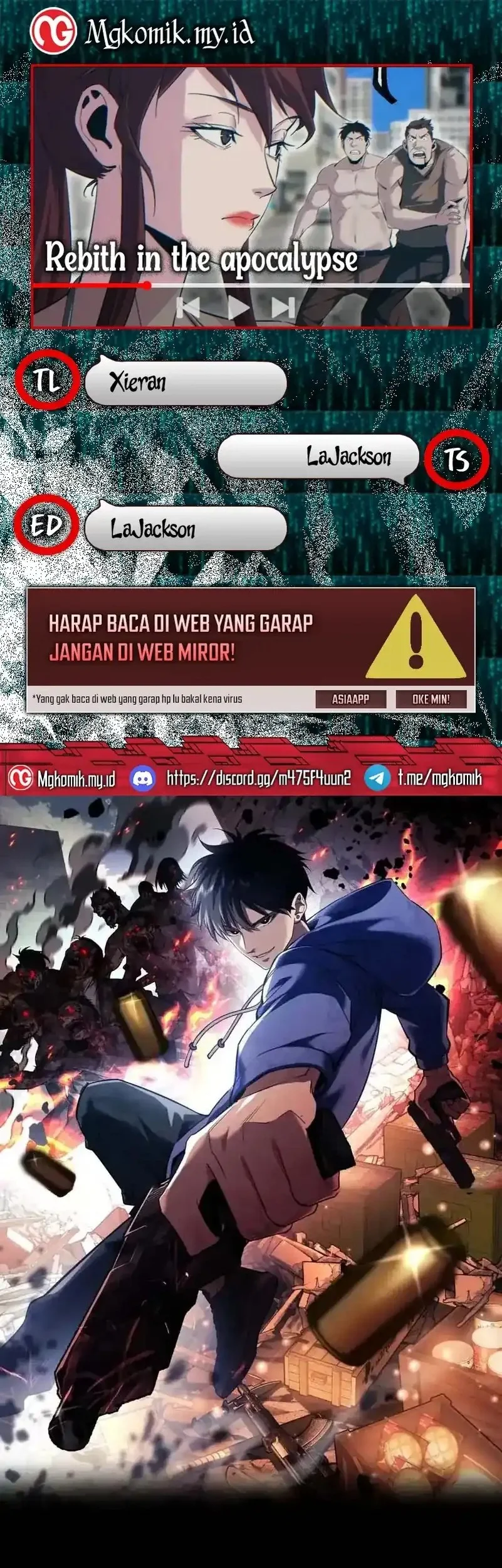 Rebirth in the Apocalypse: I Reach the Top by Opening Boxes Chapter 74 - halaman 1