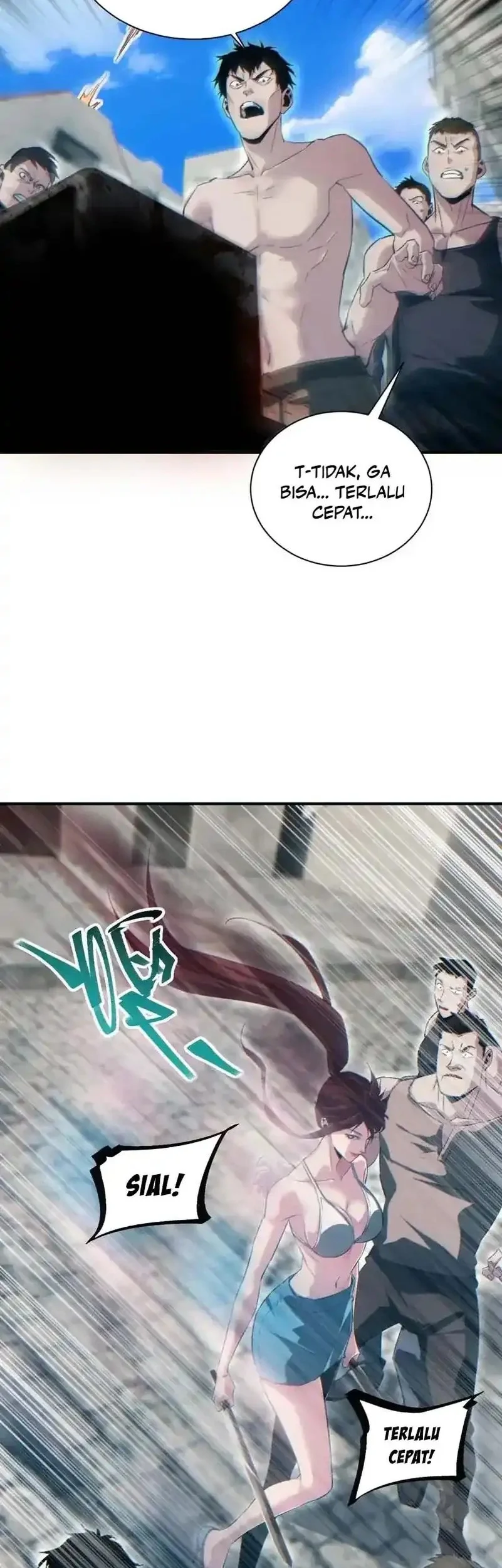 Rebirth in the Apocalypse: I Reach the Top by Opening Boxes Chapter 74 - halaman 45