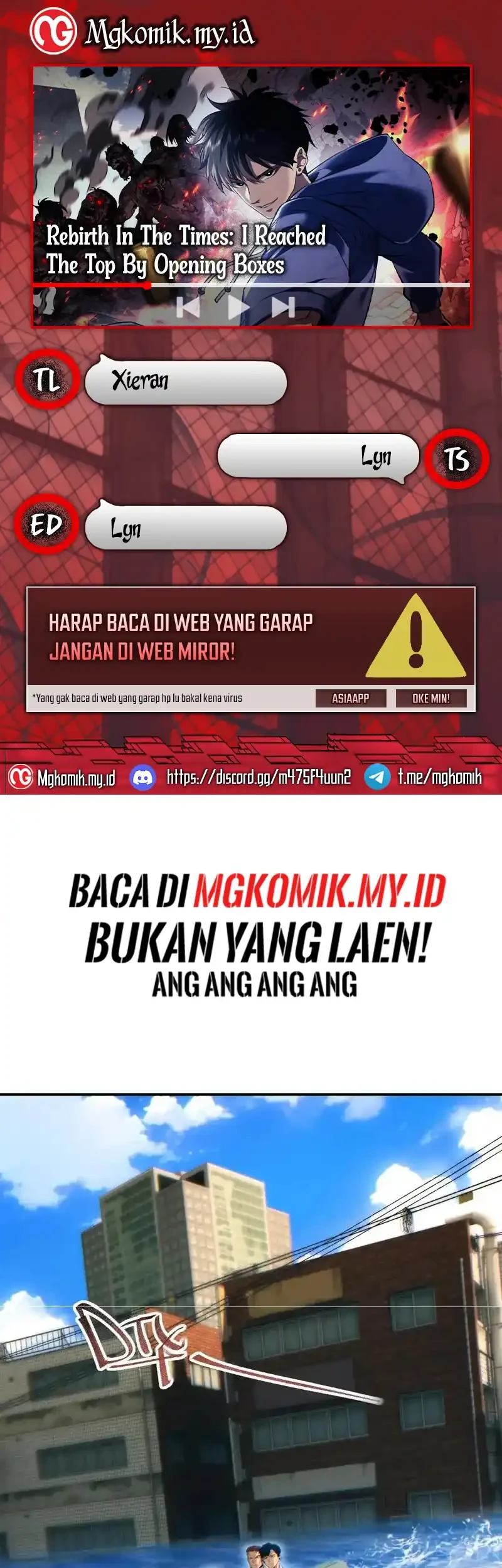 Rebirth in the Apocalypse: I Reach the Top by Opening Boxes Chapter 79 - halaman 1