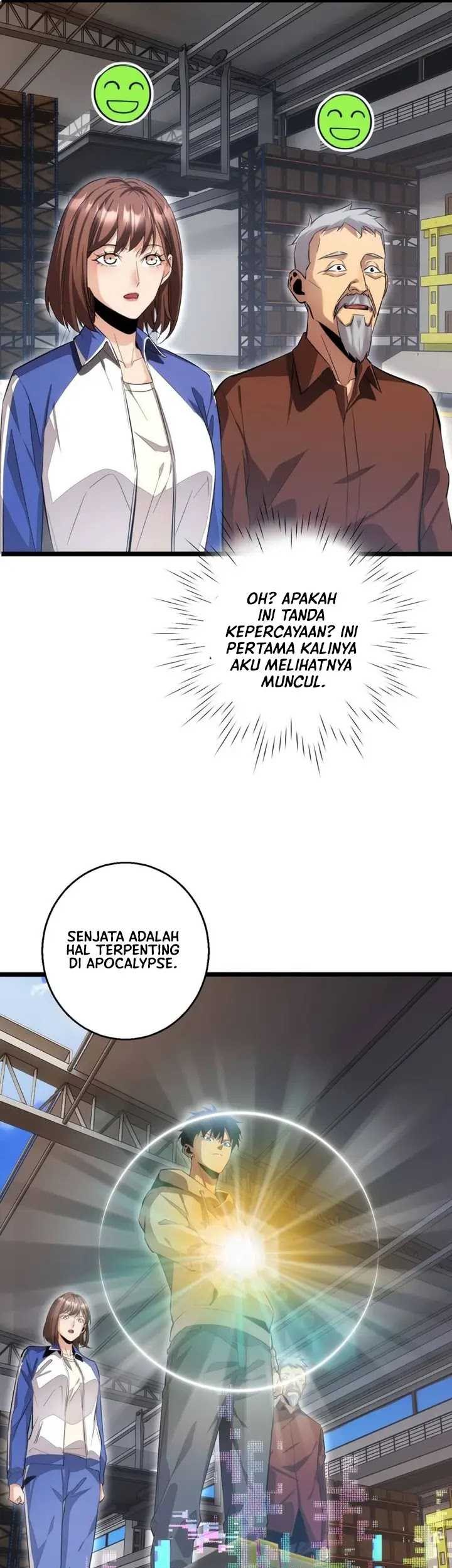 Rebirth in the Apocalypse: I Reach the Top by Opening Boxes Chapter 8 - halaman 24