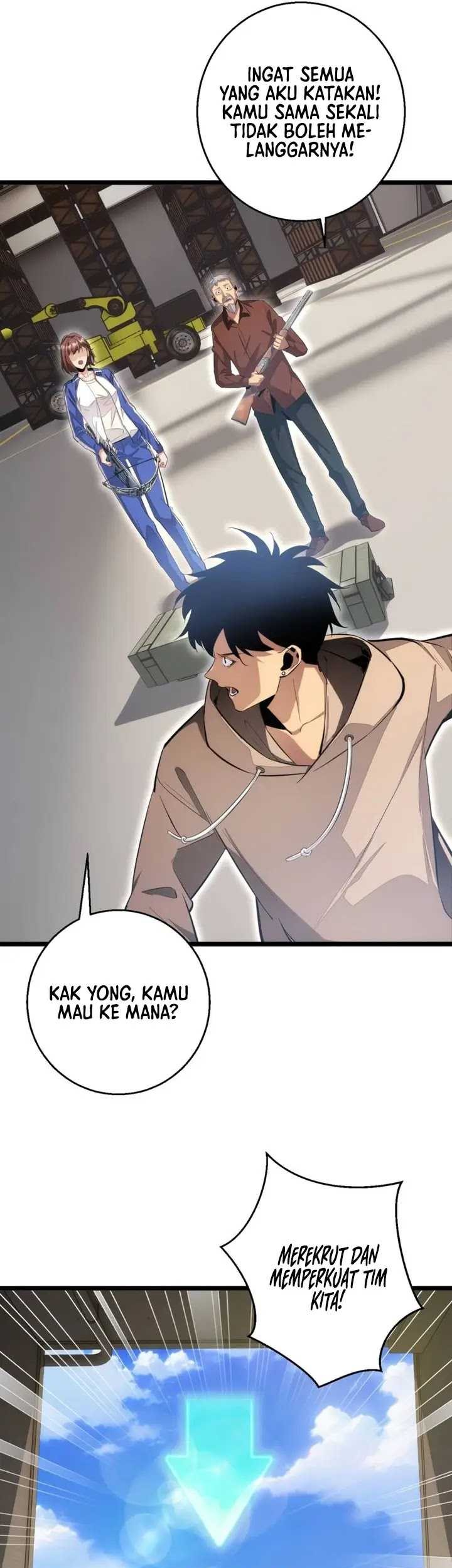 Rebirth in the Apocalypse: I Reach the Top by Opening Boxes Chapter 8 - halaman 31