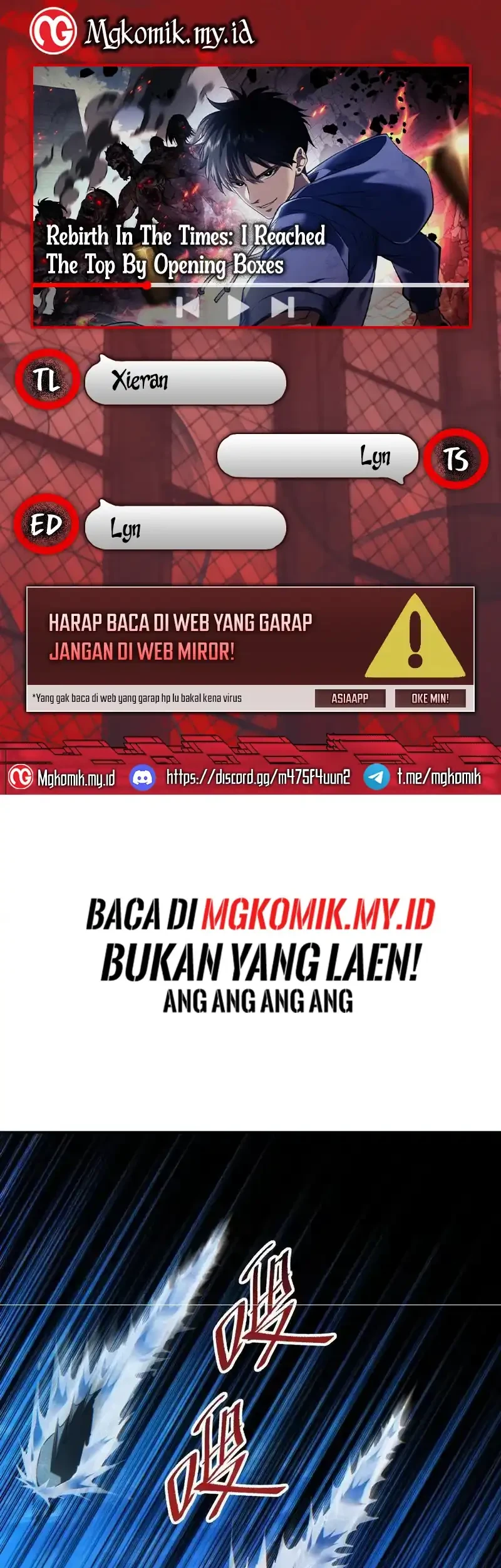 Rebirth in the Apocalypse: I Reach the Top by Opening Boxes Chapter 80 - halaman 1