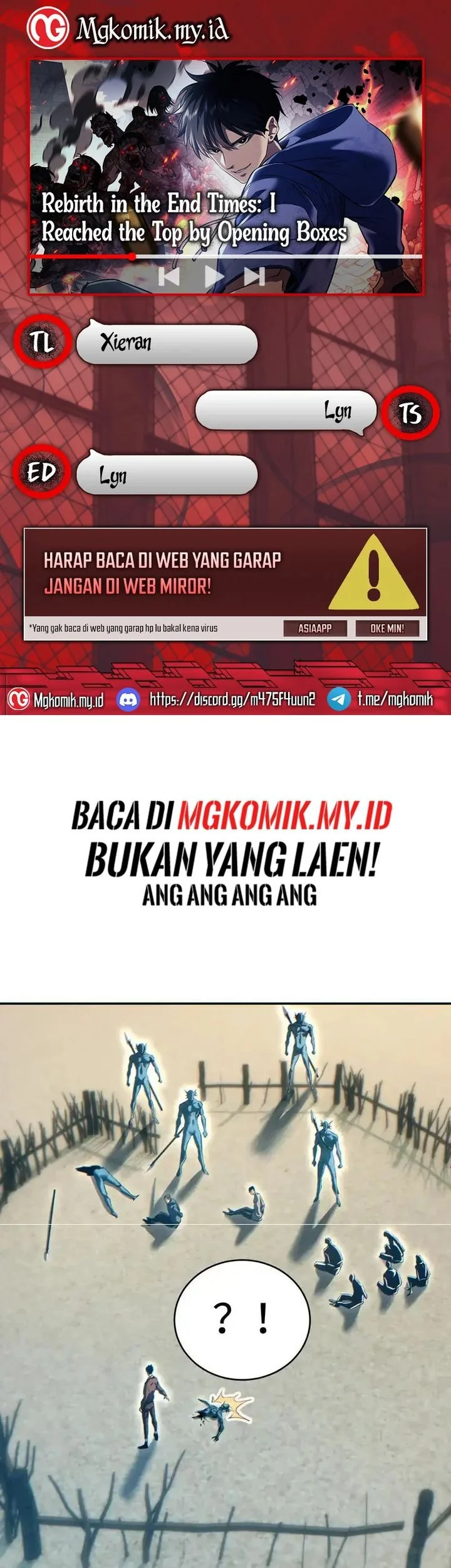 Rebirth in the Apocalypse: I Reach the Top by Opening Boxes Chapter 85 - halaman 1