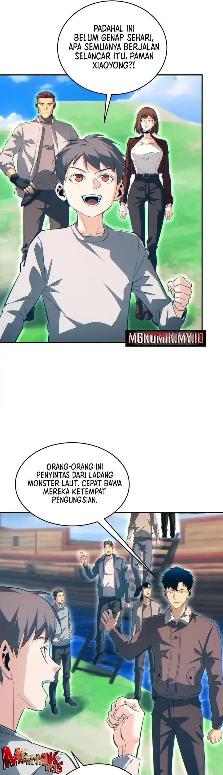 Rebirth in the Apocalypse: I Reach the Top by Opening Boxes Chapter 85 - halaman 25