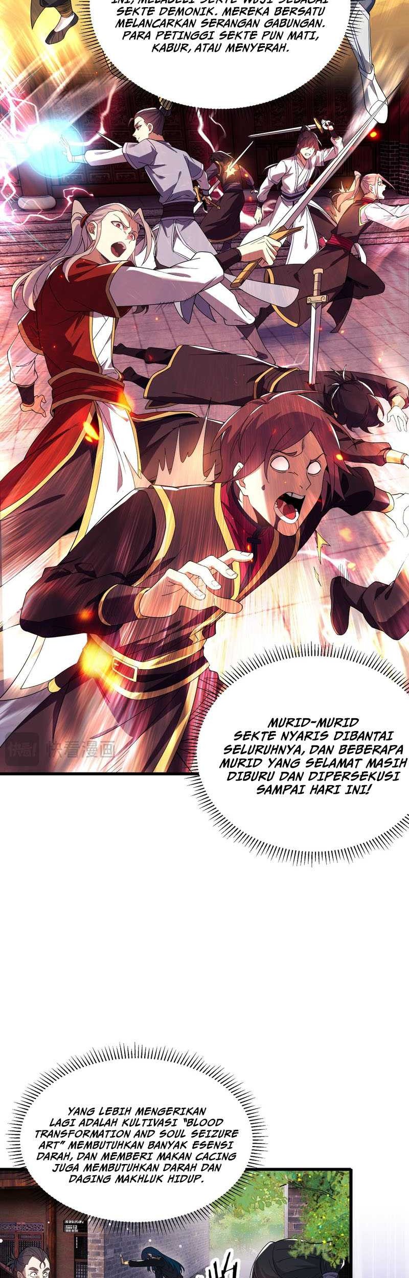 Rebirth of a Dark Mage: Unveiling a Zombie Planet from the Start Chapter 1 - halaman 12