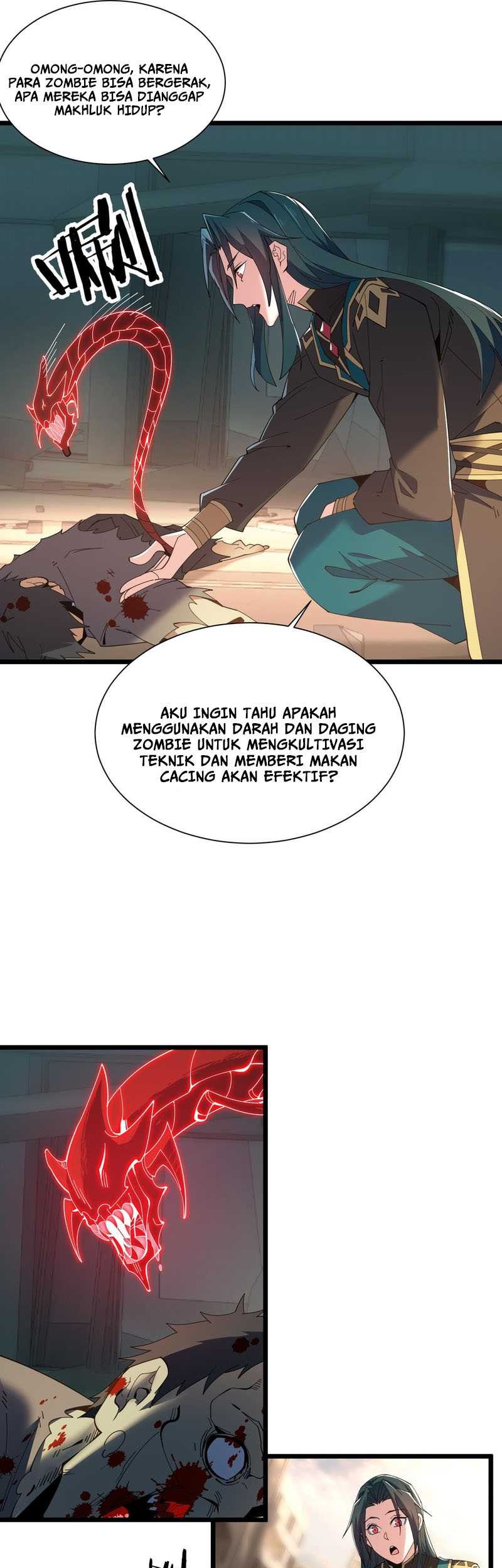 Rebirth of a Dark Mage: Unveiling a Zombie Planet from the Start Chapter 1 - halaman 57