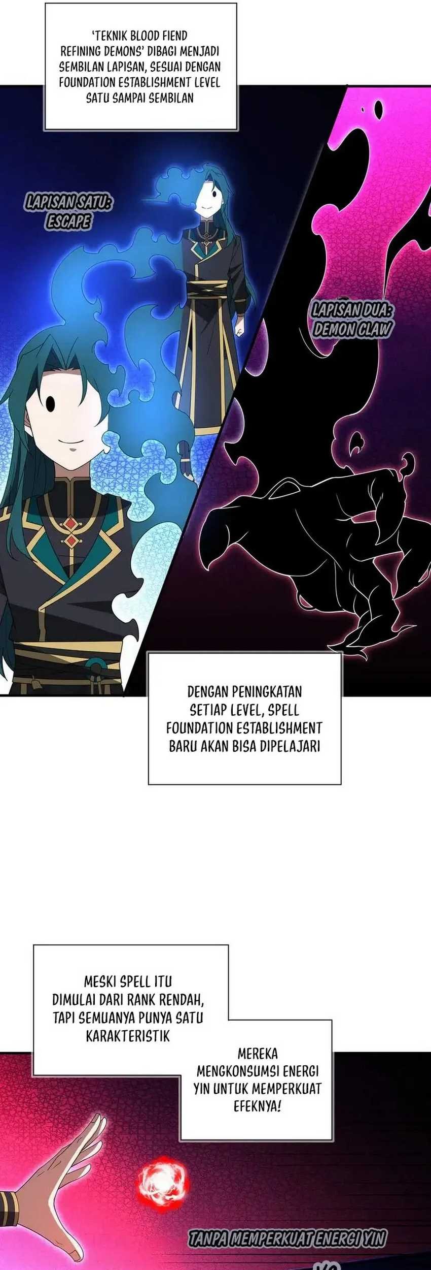 Rebirth of a Dark Mage: Unveiling a Zombie Planet from the Start Chapter 15 - halaman 46