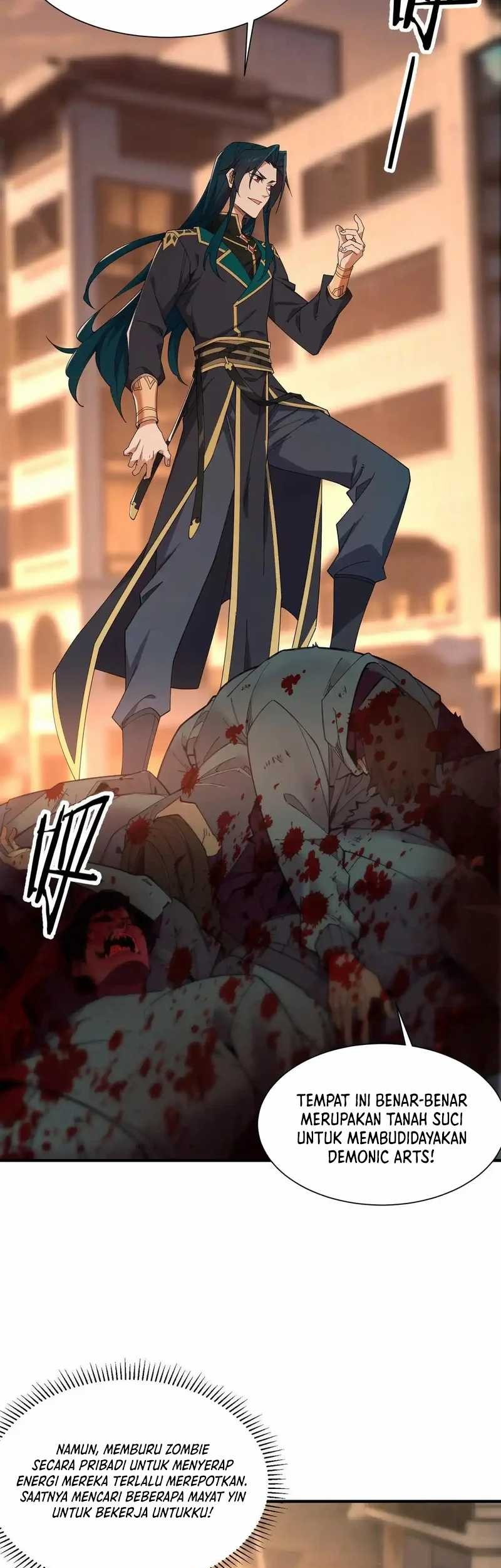 Rebirth of a Dark Mage: Unveiling a Zombie Planet from the Start Chapter 2 - halaman 3