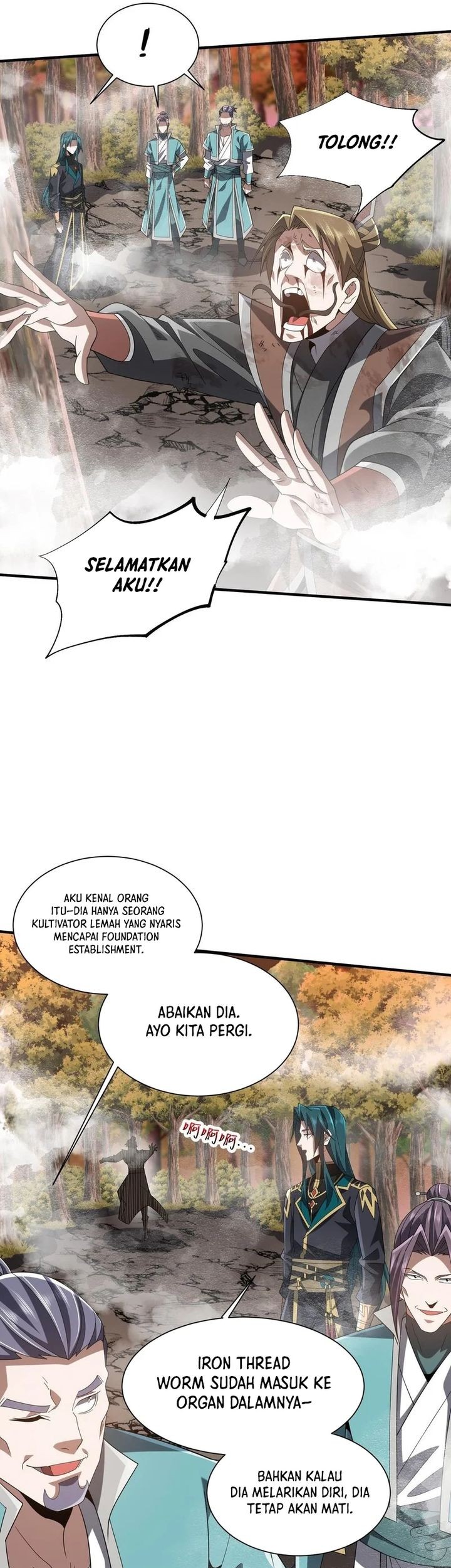 Rebirth of a Dark Mage: Unveiling a Zombie Planet from the Start Chapter 26 - halaman 28