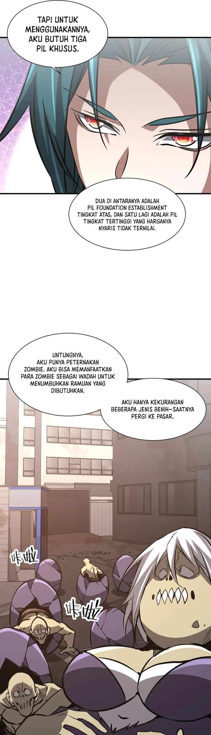 Rebirth of a Dark Mage: Unveiling a Zombie Planet from the Start Chapter 39 - halaman 29