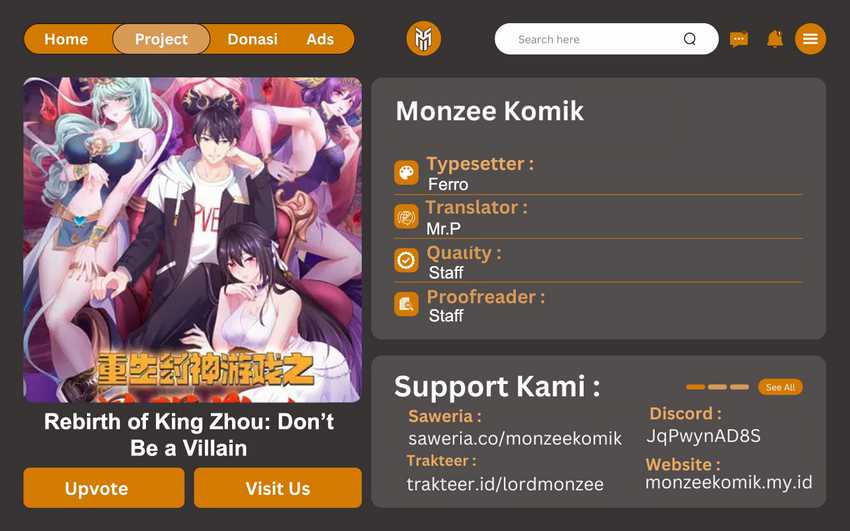 Rebirth of King Zhou: Don’t Be a Villain Chapter 47 - halaman 1