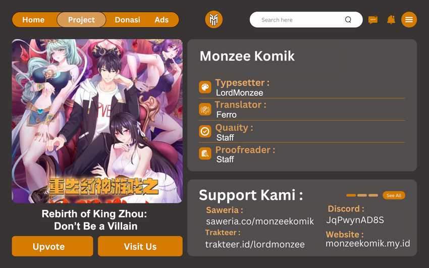 Rebirth of King Zhou: Don’t Be a Villain Chapter 51 - halaman 1