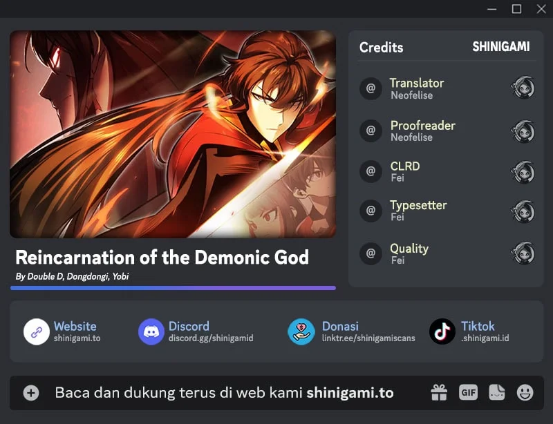 Rebirth of the Divine Demon Chapter 55 - halaman 1