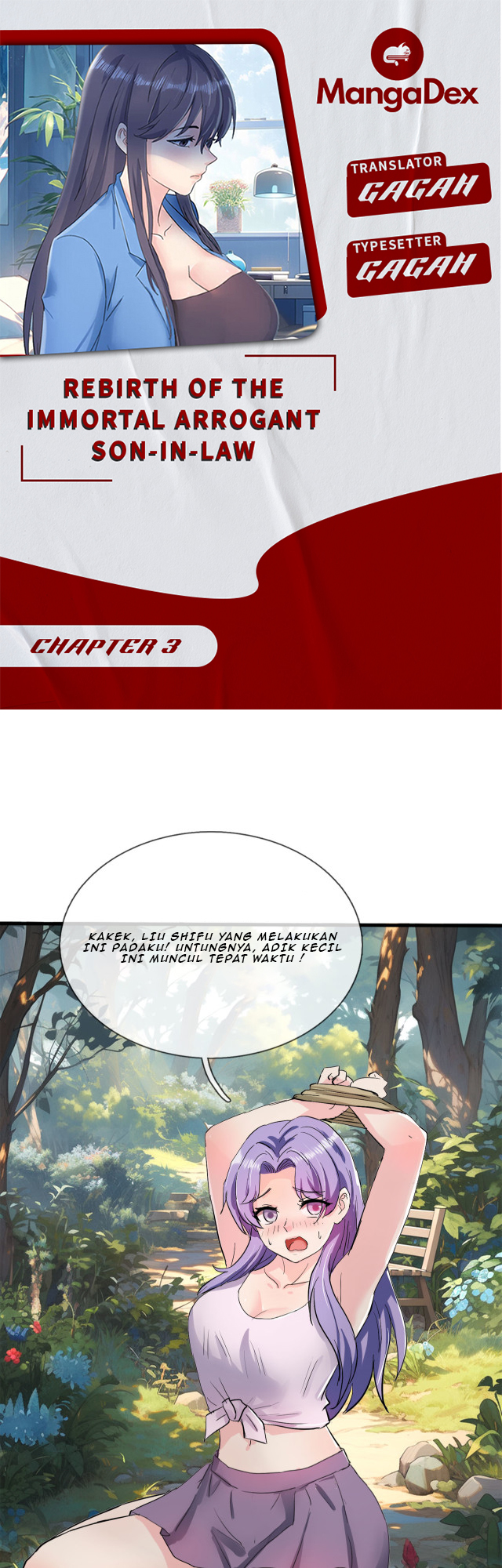 Rebirth of the Immortal Arrogant Son-in-Law Chapter 3 - halaman 1