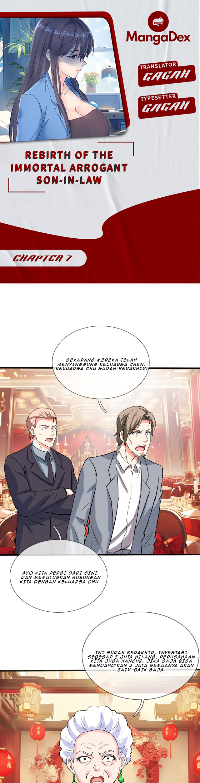 Rebirth of the Immortal Arrogant Son-in-Law Chapter 7 - halaman 1