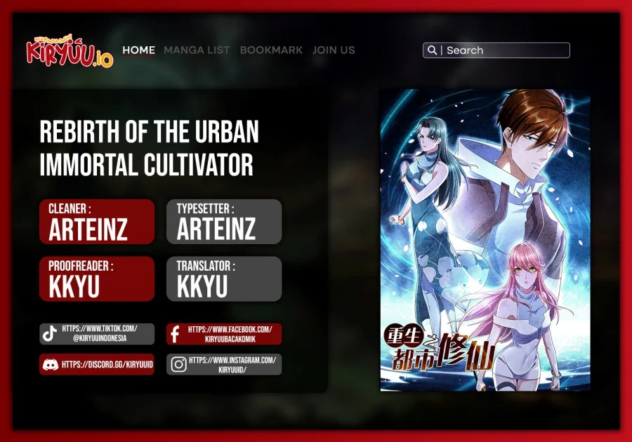 Rebirth Of The Urban Immortal Cultivator Chapter 1046 - halaman 1