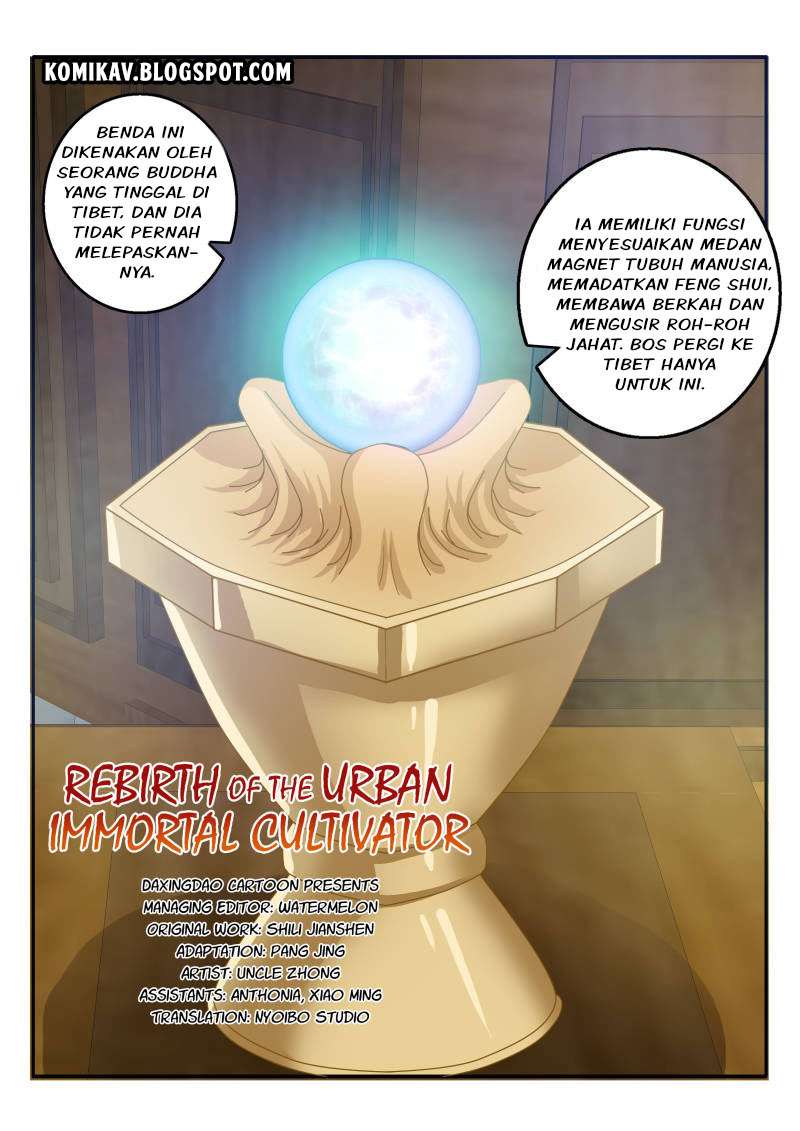Rebirth Of The Urban Immortal Cultivator Chapter 22 - halaman 1