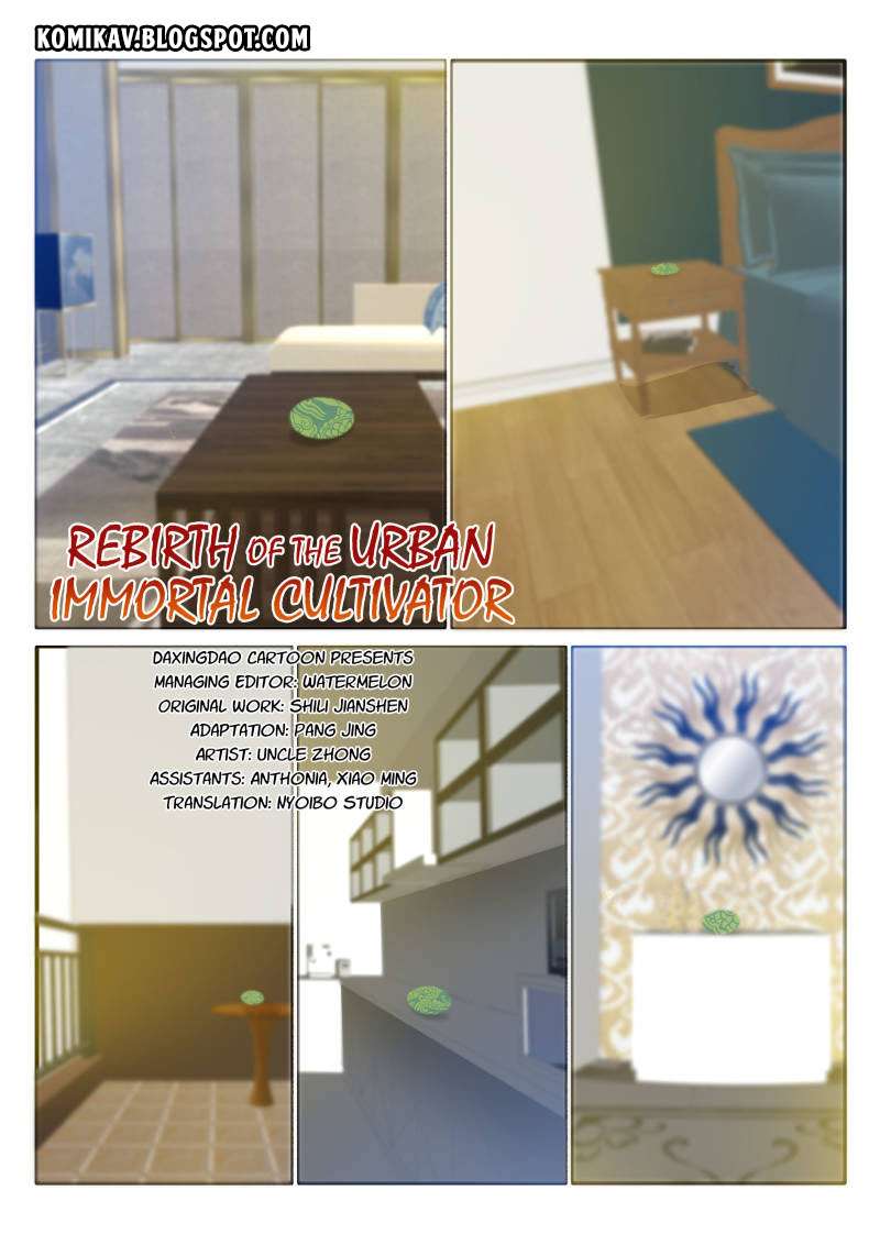 Rebirth Of The Urban Immortal Cultivator Chapter 29 - halaman 1