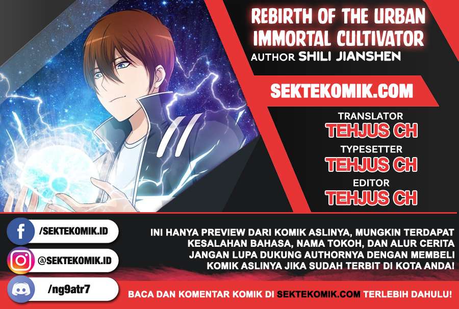 Rebirth Of The Urban Immortal Cultivator Chapter 331 - halaman 1