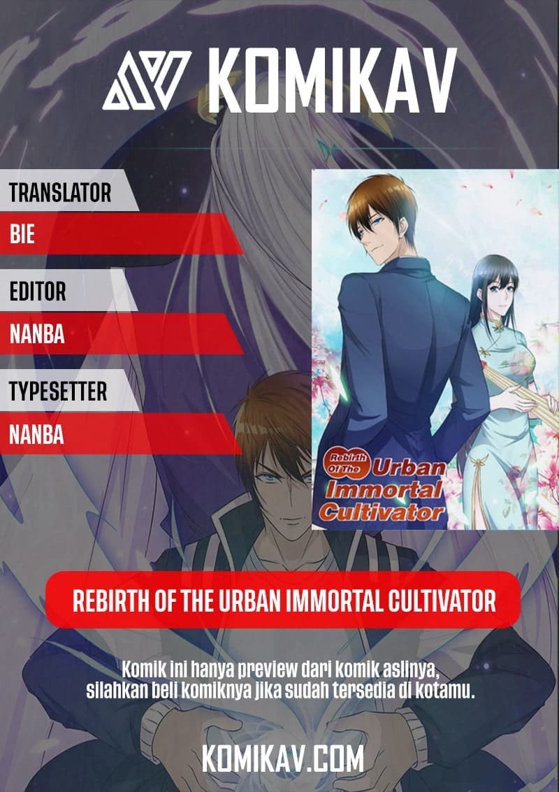 Rebirth Of The Urban Immortal Cultivator Chapter 352 - halaman 1