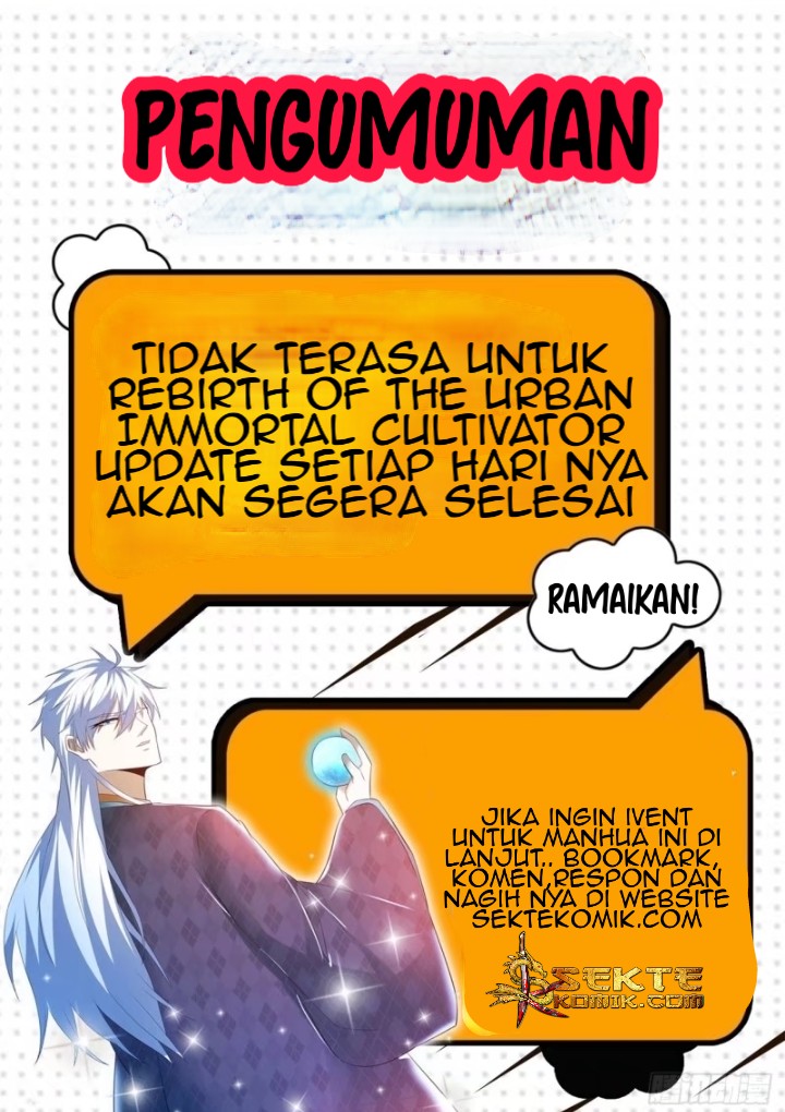 Rebirth Of The Urban Immortal Cultivator Chapter 462 - halaman 14