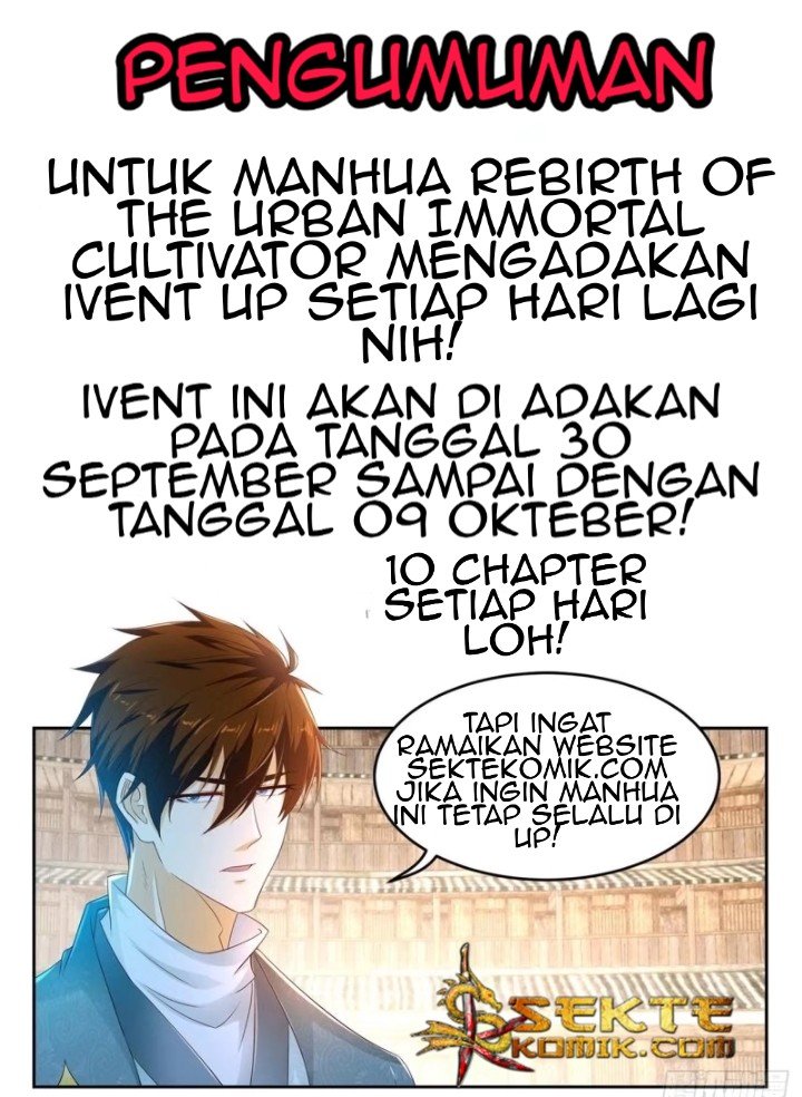 Rebirth Of The Urban Immortal Cultivator Chapter 475 - halaman 15