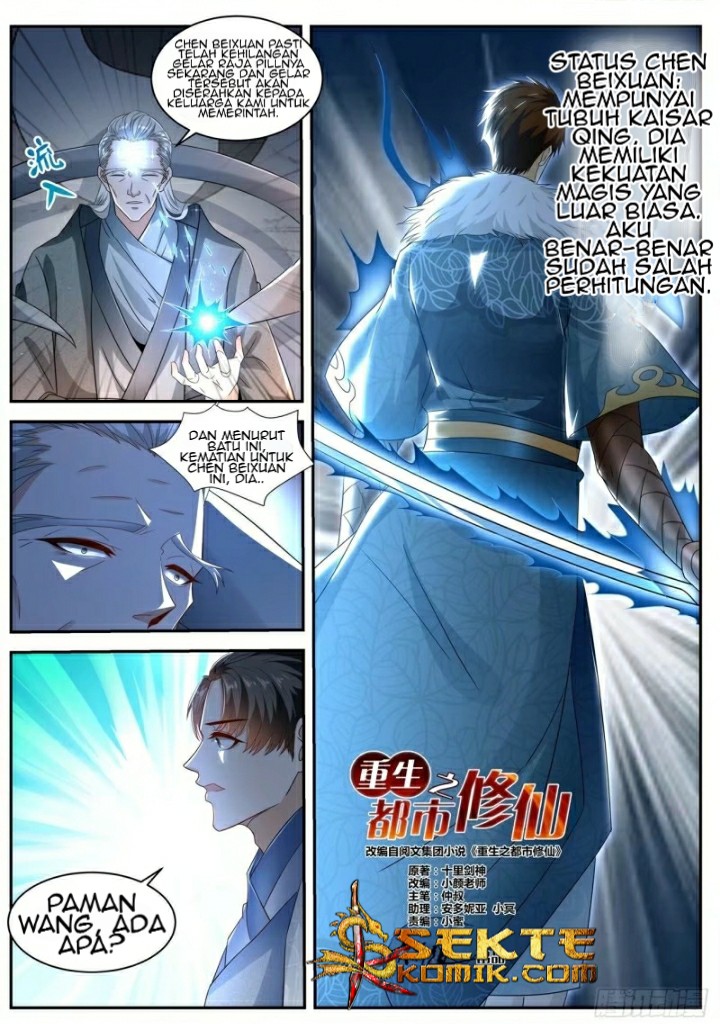 Rebirth Of The Urban Immortal Cultivator Chapter 484 - halaman 8