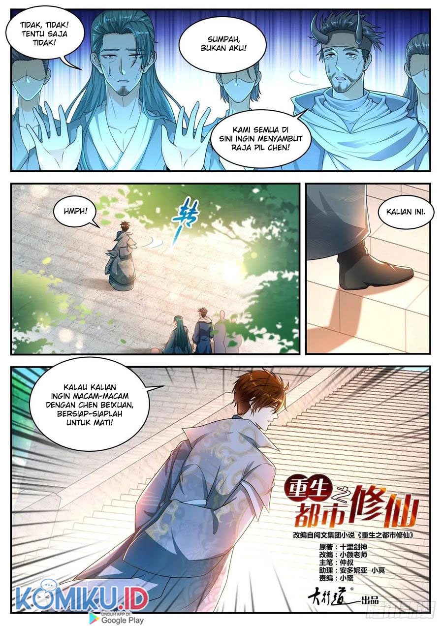 Rebirth Of The Urban Immortal Cultivator Chapter 505 - halaman 6