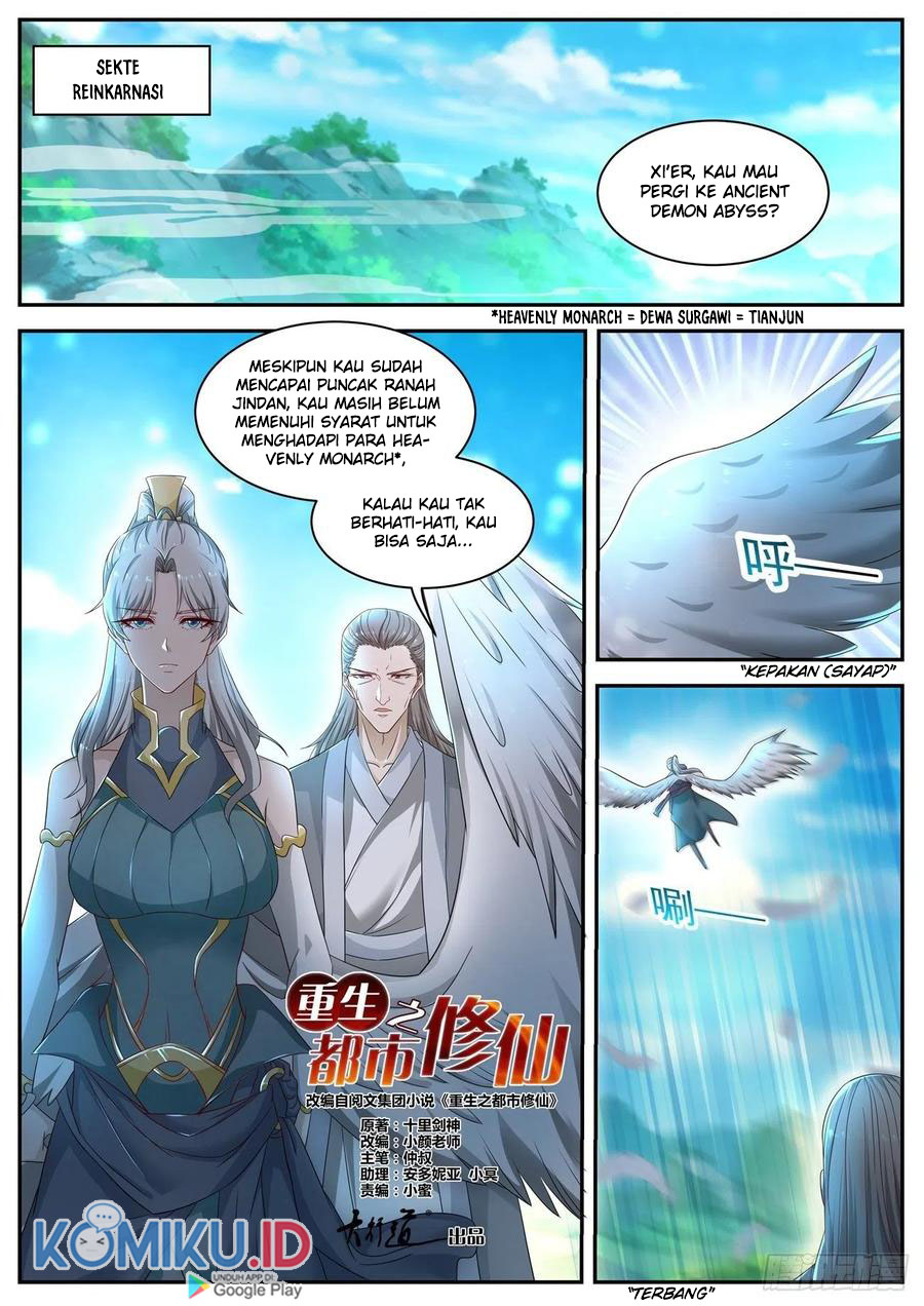 Rebirth Of The Urban Immortal Cultivator Chapter 526 - halaman 8