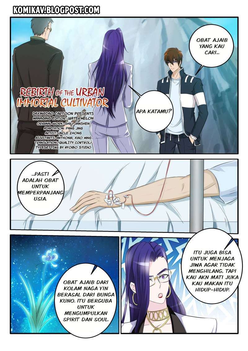 Rebirth Of The Urban Immortal Cultivator Chapter 53 - halaman 1