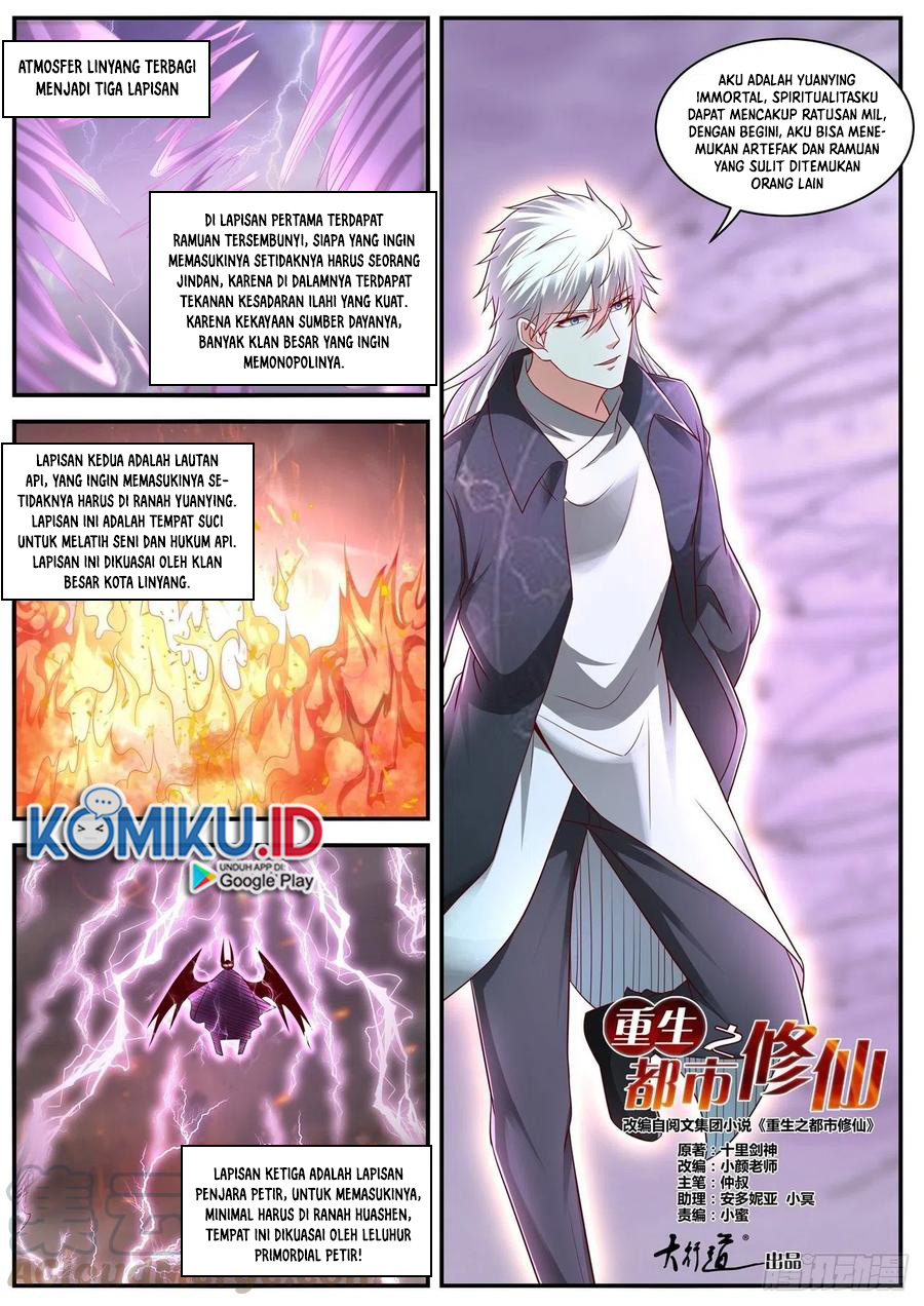 Rebirth Of The Urban Immortal Cultivator Chapter 634 - halaman 3