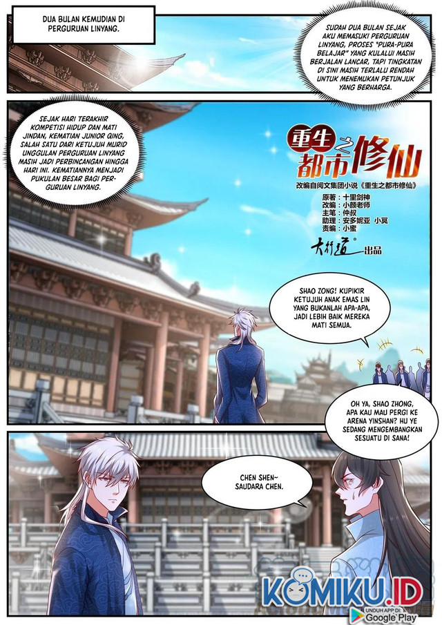 Rebirth Of The Urban Immortal Cultivator Chapter 653 - halaman 11