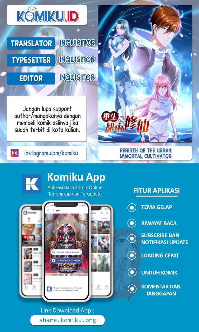 Rebirth Of The Urban Immortal Cultivator Chapter 659 - halaman 1