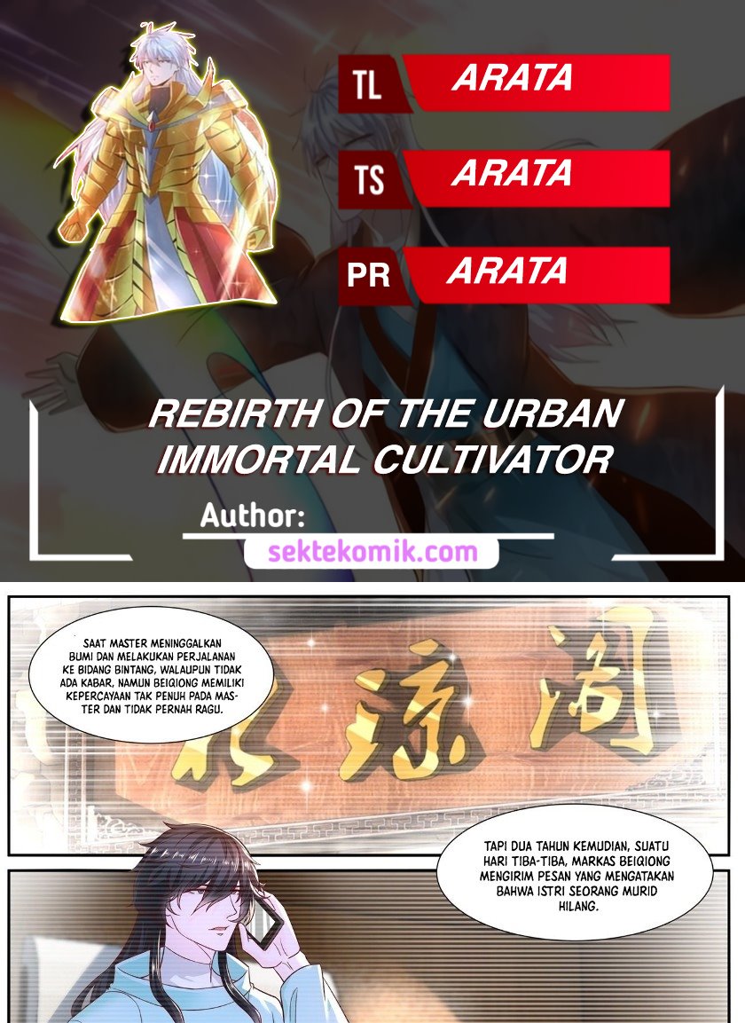Rebirth Of The Urban Immortal Cultivator Chapter 688 - halaman 1