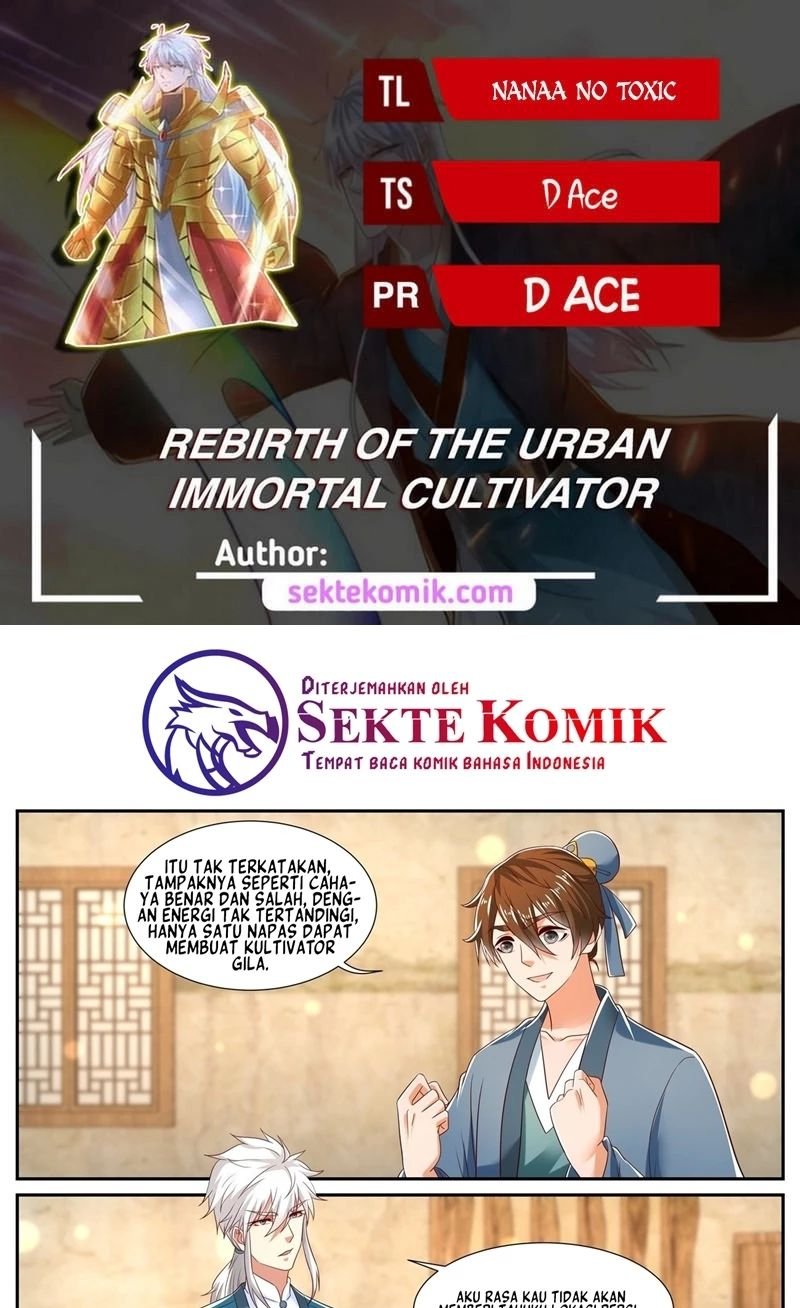 Rebirth Of The Urban Immortal Cultivator Chapter 723 - halaman 1