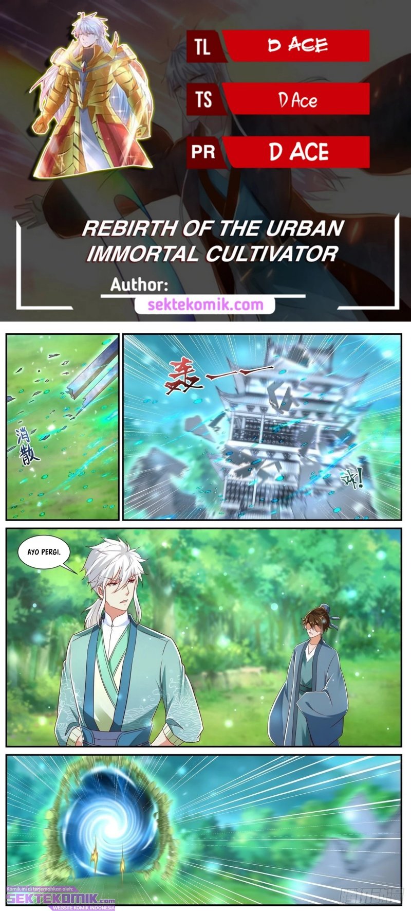 Rebirth Of The Urban Immortal Cultivator Chapter 726 - halaman 1
