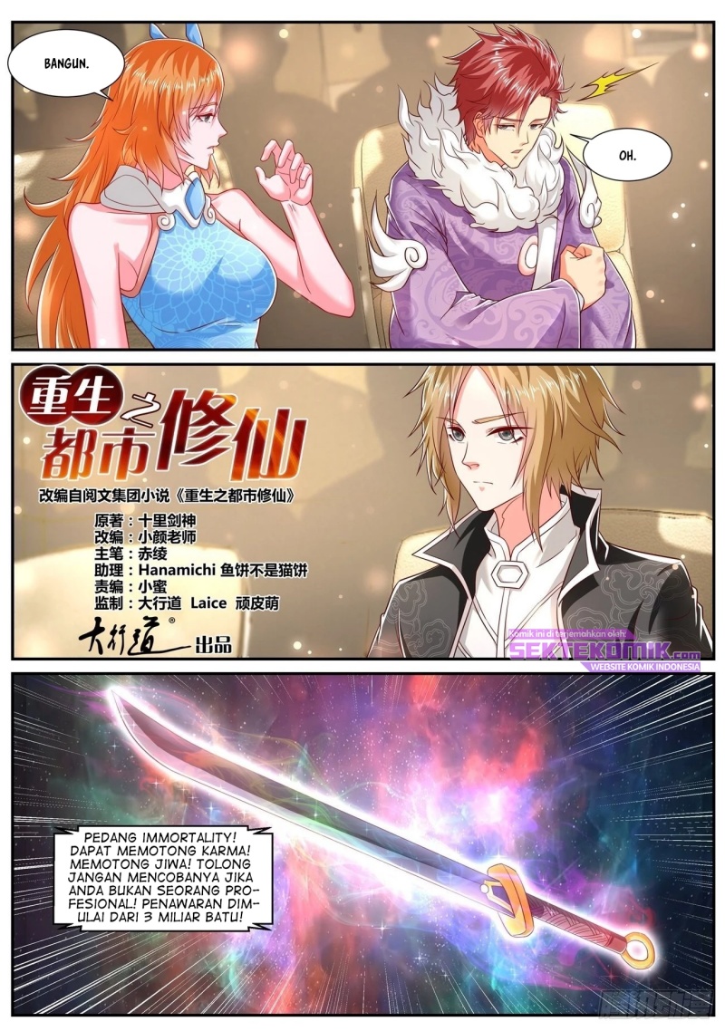 Rebirth Of The Urban Immortal Cultivator Chapter 728 - halaman 2