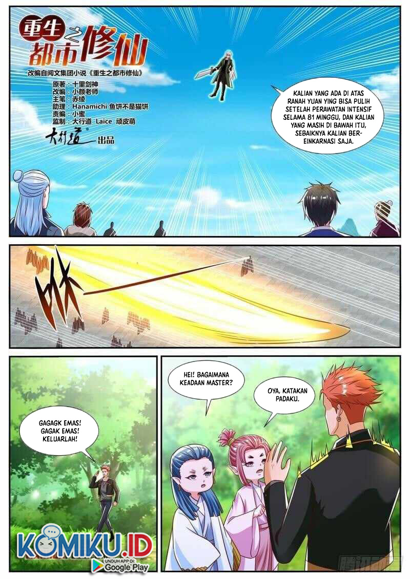 Rebirth Of The Urban Immortal Cultivator Chapter 831 - halaman 4