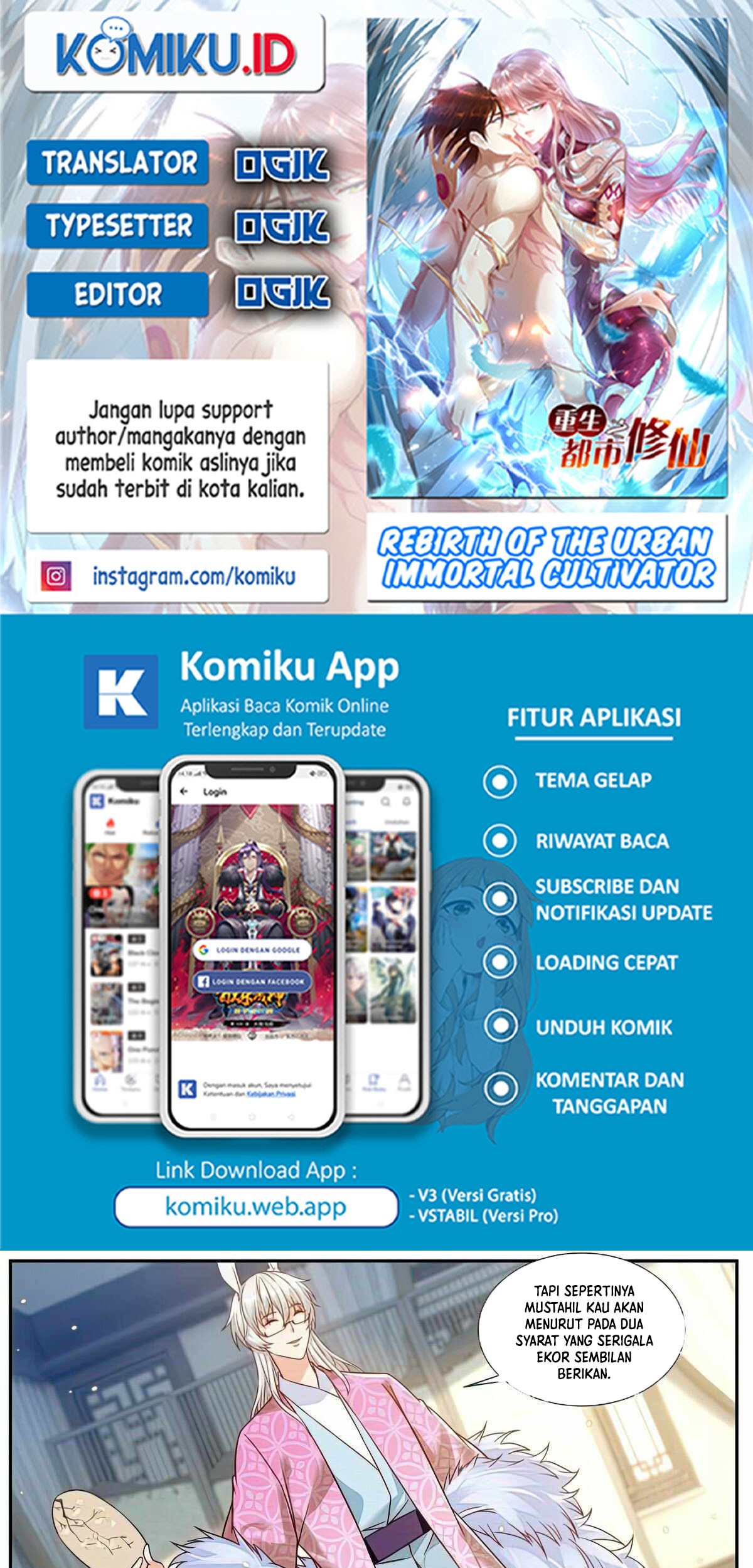 Rebirth Of The Urban Immortal Cultivator Chapter 874 - halaman 1