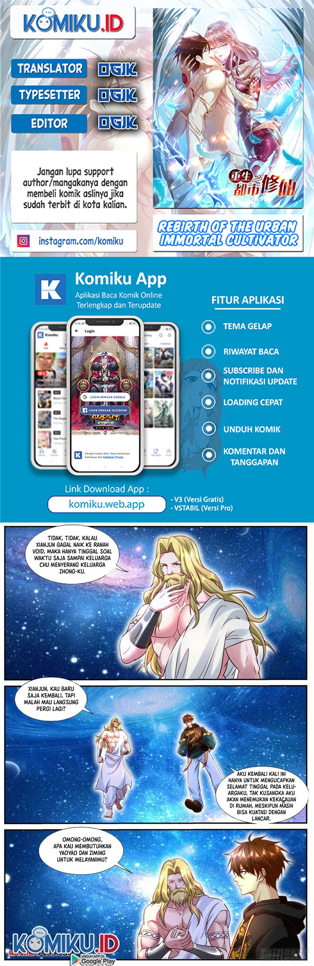 Rebirth Of The Urban Immortal Cultivator Chapter 926 - halaman 1