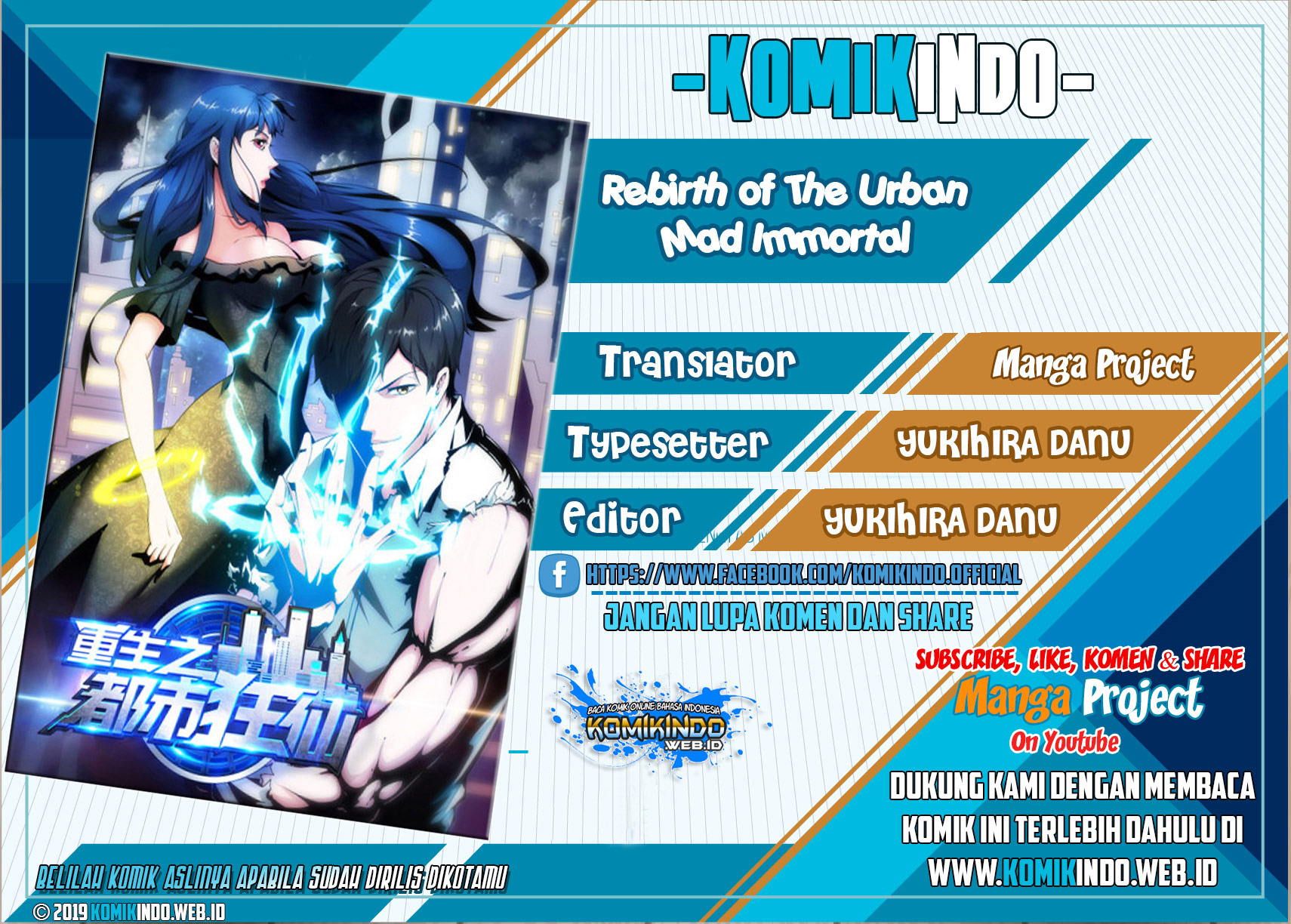 Rebirth Of The Urban Mad Immortal Chapter 59 - halaman 1