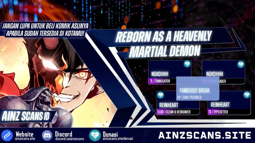 Reborn as a Heavenly Martial Demon Chapter 3 - halaman 1