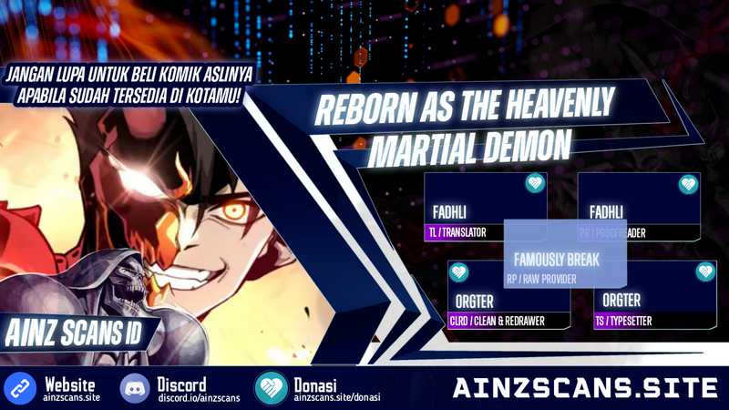 Reborn as a Heavenly Martial Demon Chapter 4 - halaman 1