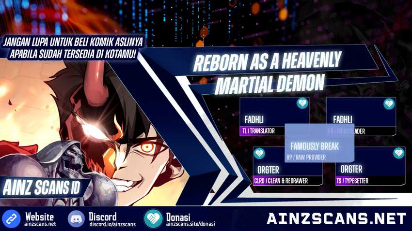Reborn as a Heavenly Martial Demon Chapter 5 - halaman 1