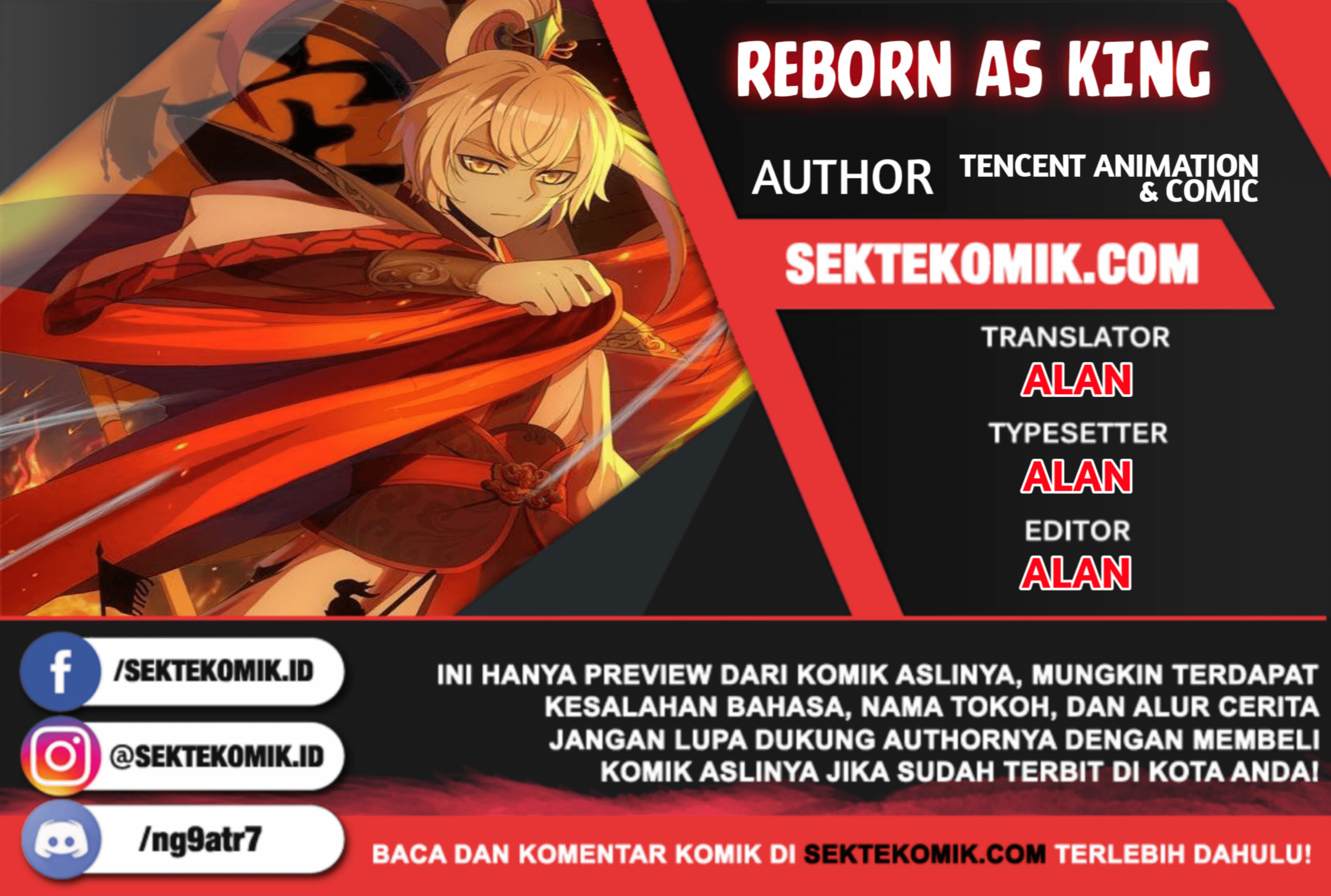 Reborn as King Chapter 39 - halaman 1