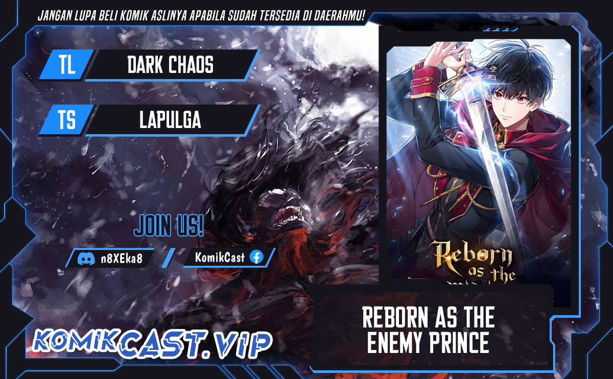 Reborn as the Enemy Prince Chapter 1 - halaman 1